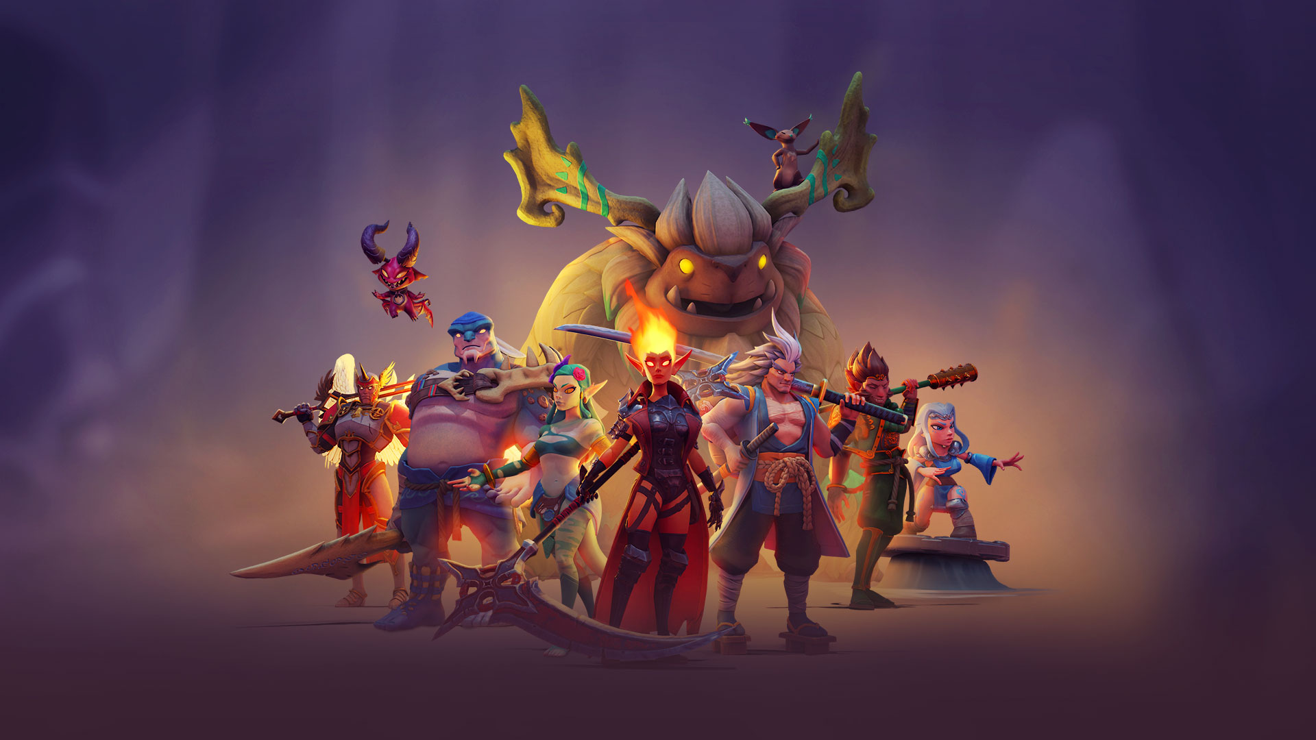 Elemental Raiders Heroes Line Up