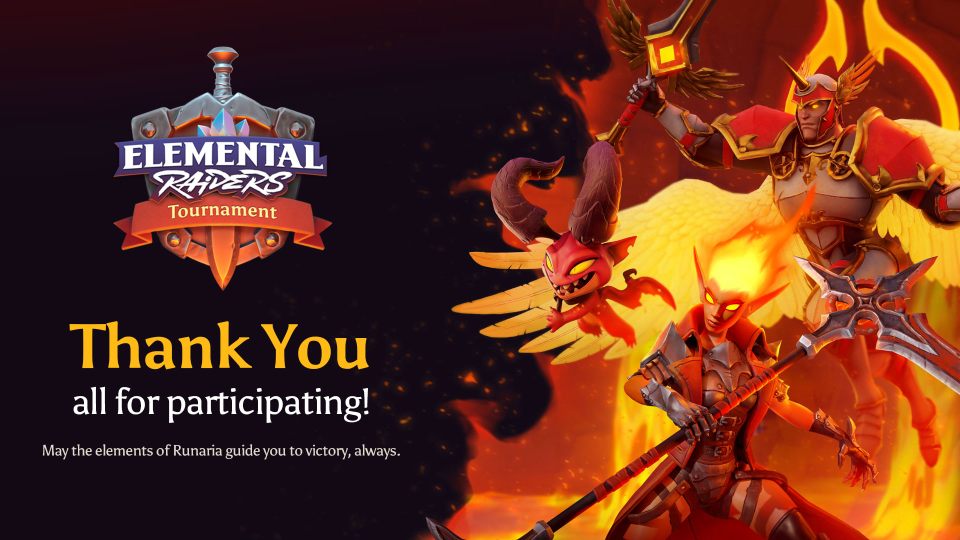 Thank you for participating