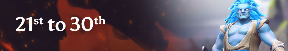 Position 21st to 30th